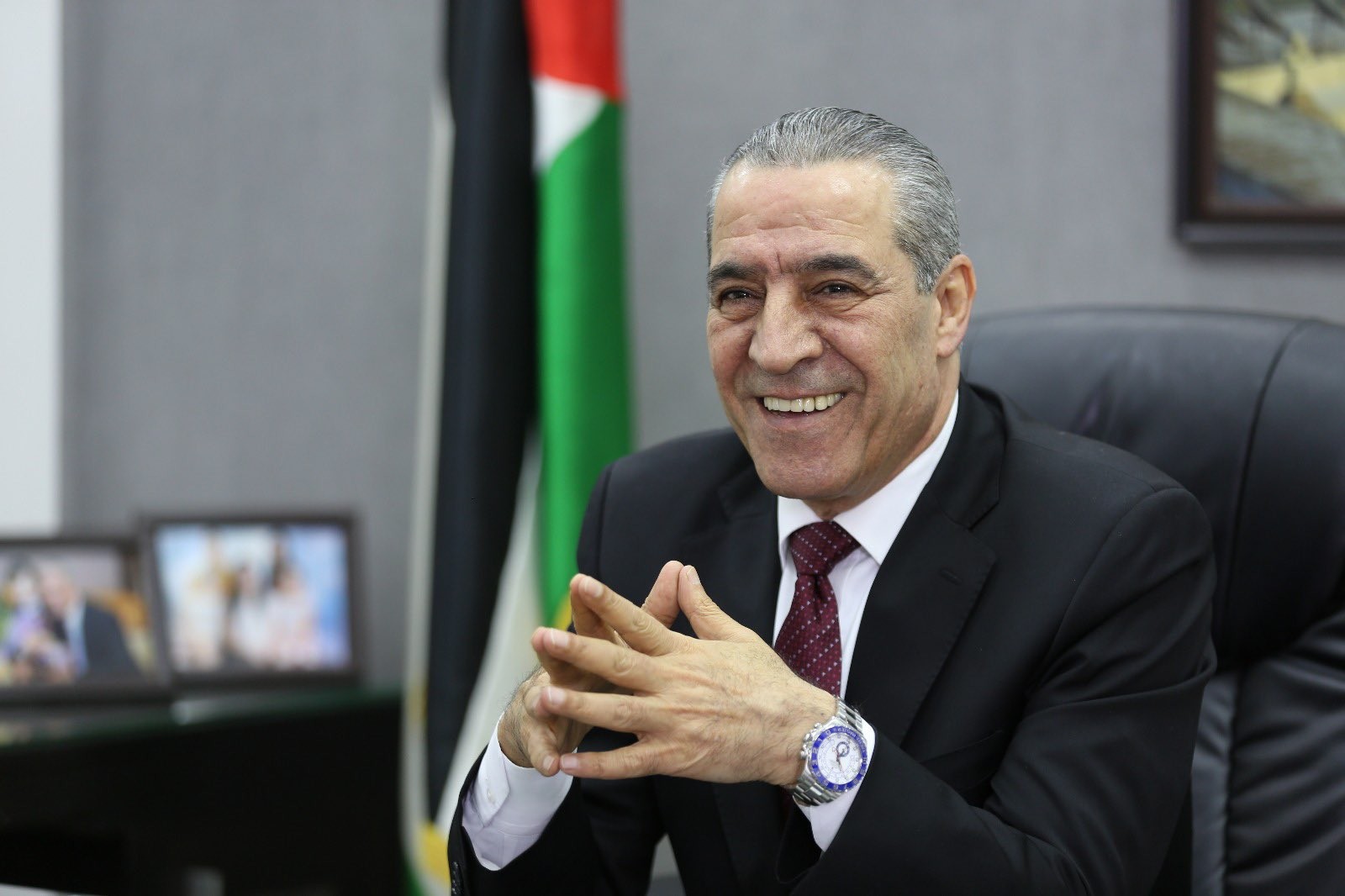 الشيخ يشكر الرئيس على ترشيحه لمنصب نائب رئيس اللجنة التنفيذية لمنظمة التحرير ونائب رئيس دولة فلسطين